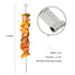 Asmoke Metal Skewers for Grilling Kabob Sticks =43.1CM*10PCS - Outdoorium