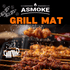 ASMOKE Premium Copper & Black BBQ Grill Mats (2 - Pack) - Non - Stick PTFE Coating, Cooking Mats| Reusable and Easy to Clean | Home & Garden > BBQ > BBQs & Accessories