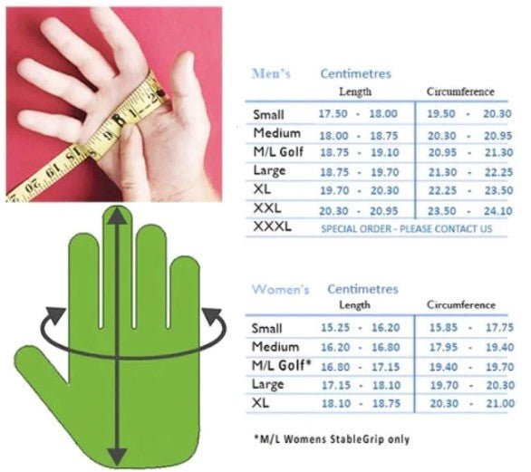 Awezingly Power Touch Cabretta Leather Golf Glove for Men - White (M/L) | Outdoorium