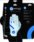 Awezingly Power Touch Cabretta Leather Golf Glove for Men - White (XL) - Outdoorium