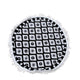 Aztec 100% Cotton Round Beach Towel | Outdoorium