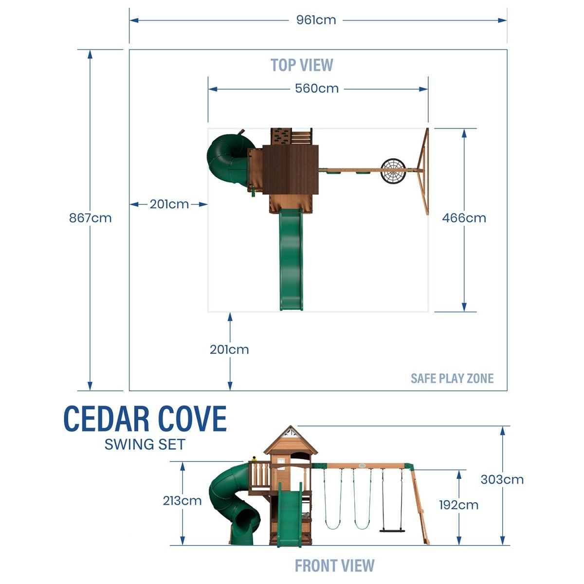 Backyard Discovery Cedar Cove Play Centre - Outdoorium