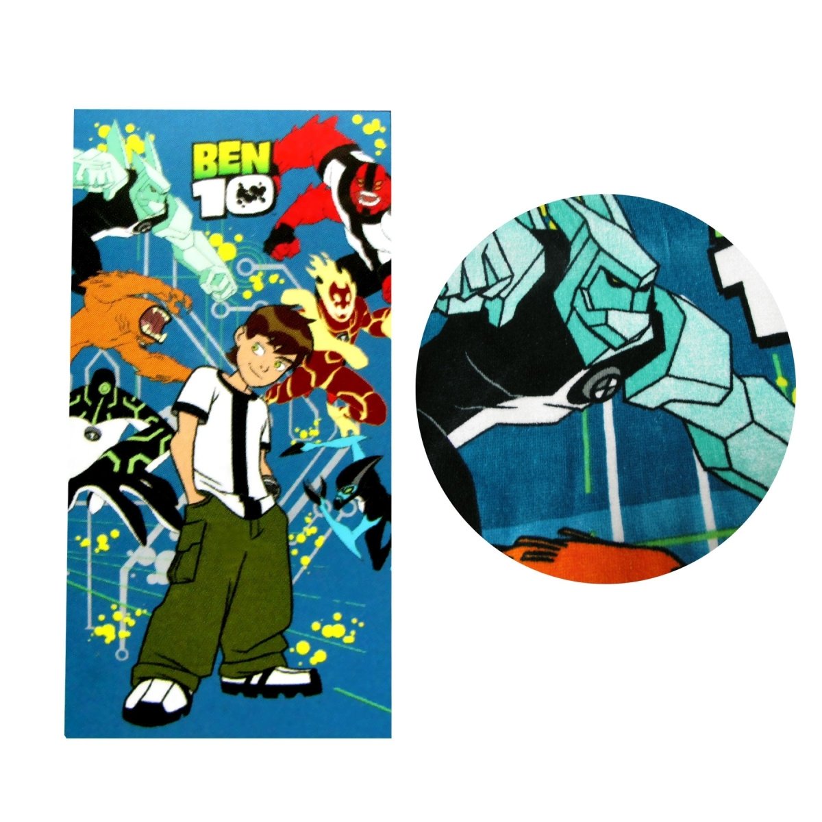 Ben 10 Heroes 100% Cotton Bath / Beach Towel - Outdoorium