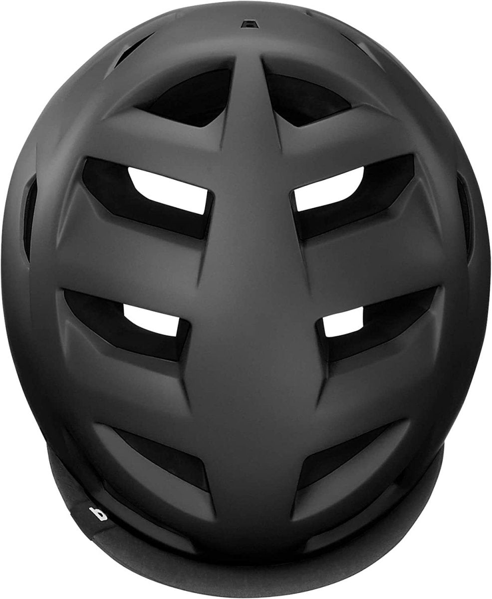 Bern Mens Allston Cycling Bike Helmet w/ Flip Visor - Matte Black - 2XL/3XL - Outdoorium