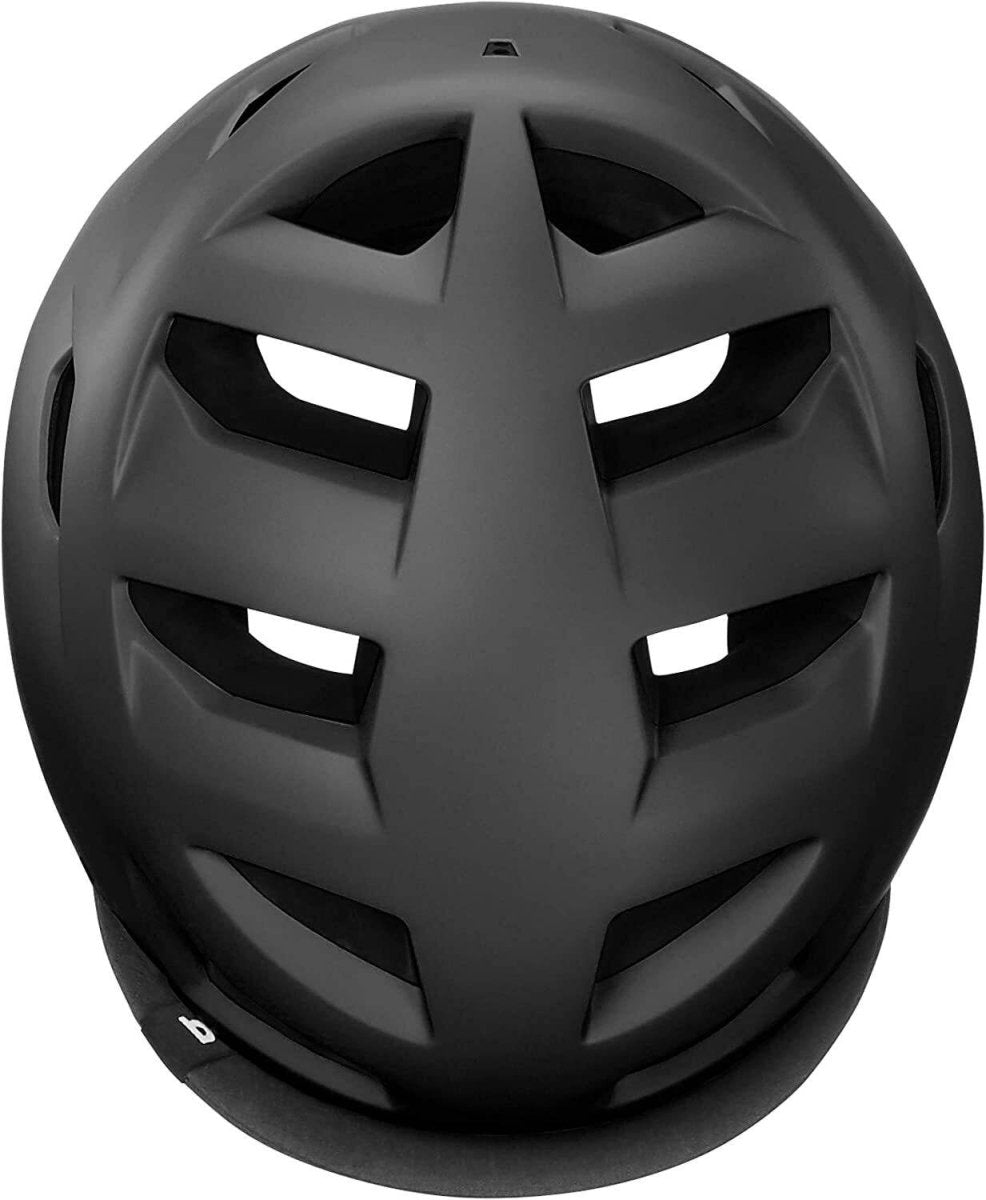Bern Mens Allston Cycling Bike Helmet w/ Flip Visor - Matte Black - L/XL | Outdoorium