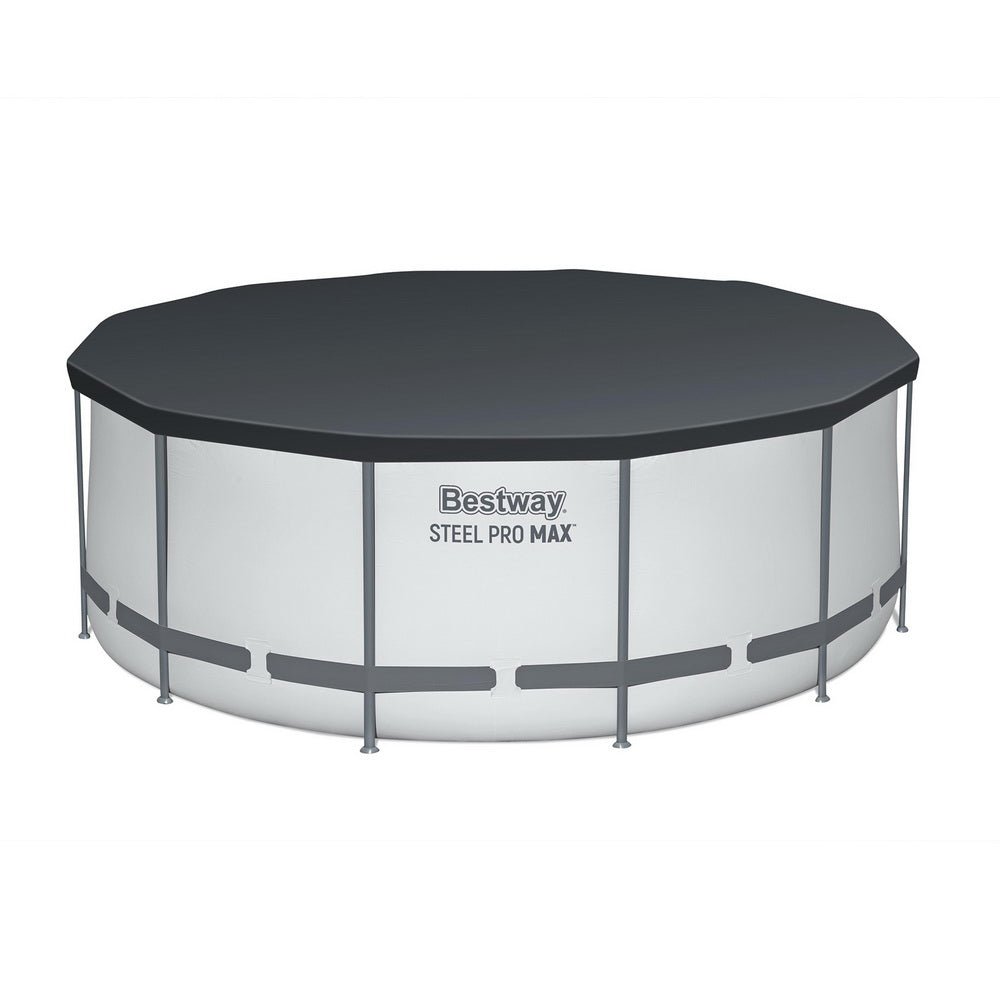 Bestway 366cm Swimming Pool Above Ground Pools Round Filter Pump Cover Ladder | Outdoorium