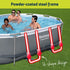 Bestway 488x305x107cm Swimming Pool Steel Frame Set w/ Pump Filter Ladder Cover | Outdoorium