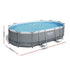 Bestway 488x305x107cm Swimming Pool Steel Frame Set w/ Pump Filter Ladder Cover | Outdoorium