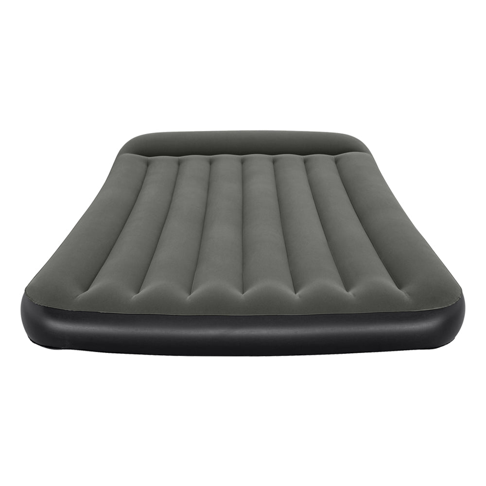 Bestway Air Mattress Double Inflatable Bed 30cm Airbed Grey - Outdoorium