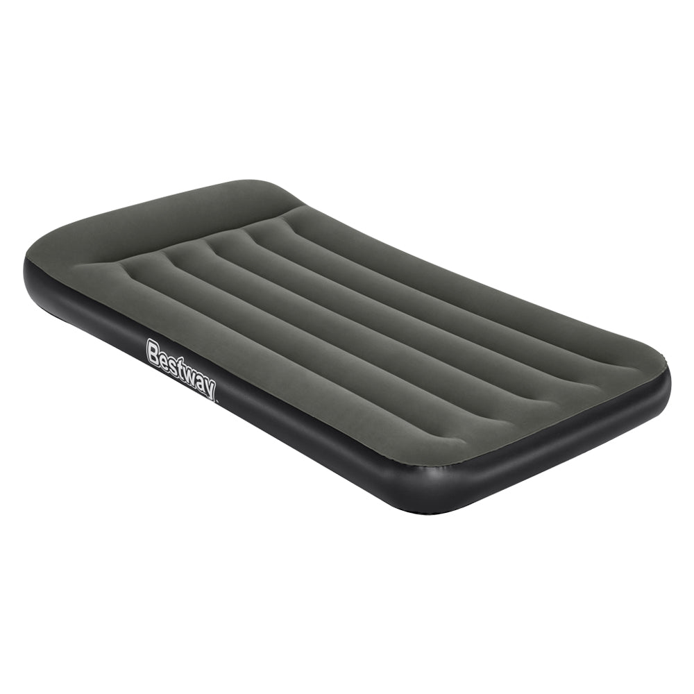 Bestway Air Mattress Single Inflatable Bed 30cm Airbed Grey - Outdoorium