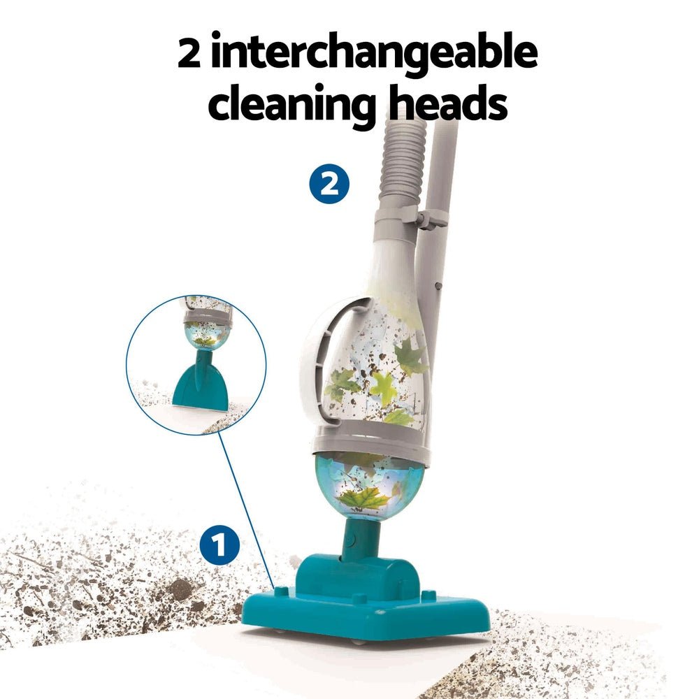 Bestway Pool Cleaner 2 Cleaning Heads Vacuum 6m Hose 1.9m Aluminium Pole | Outdoorium
