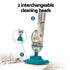 Bestway Pool Cleaner 2 Cleaning Heads Vacuum 6m Hose 1.9m Aluminium Pole | Outdoorium