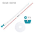 Bestway Pool Cleaner 2 Cleaning Heads Vacuum 6m Hose 1.9m Aluminium Pole | Outdoorium
