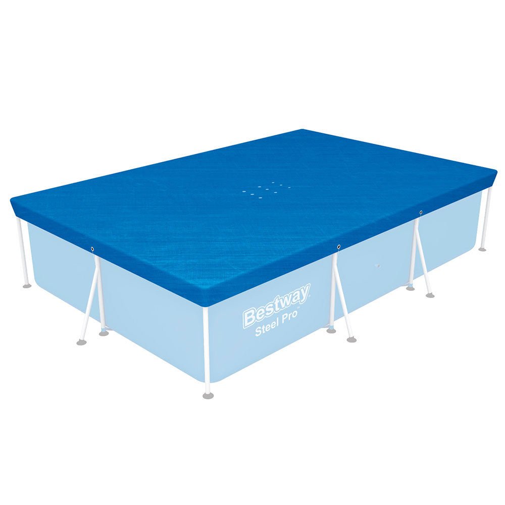 Bestway Pool Cover 58106 Fits 3x2.01m Above Ground Swimming Pool PE Blanket - Outdoorium