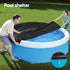 Bestway Pool Cover Fits 2.44m Above Ground Swimming Pool PVC Blanket - Outdoorium