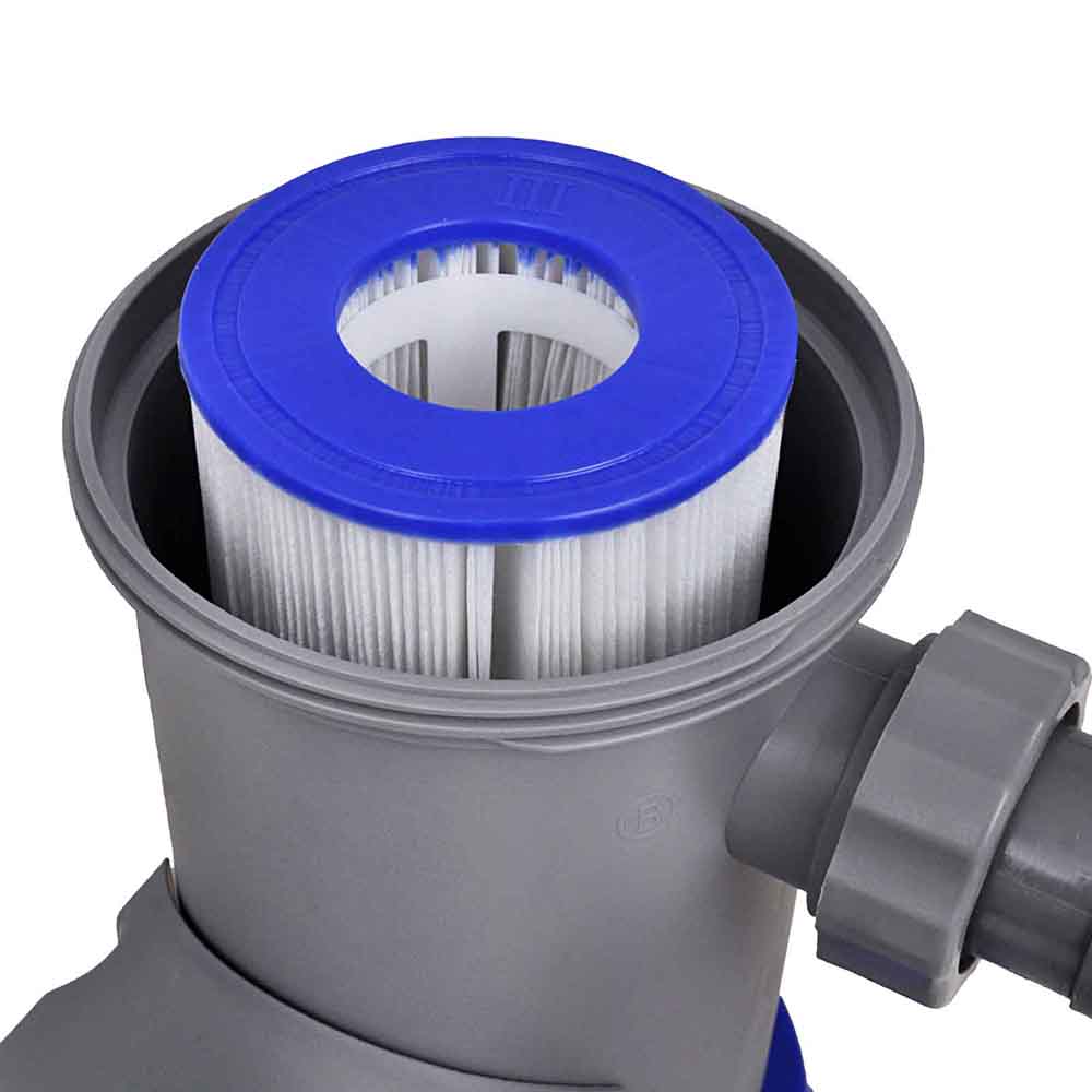 Bestway Pool Pump Cartridge Filter 1500GPH 5678L/H Flowclear? Filters Cleaner - Outdoorium