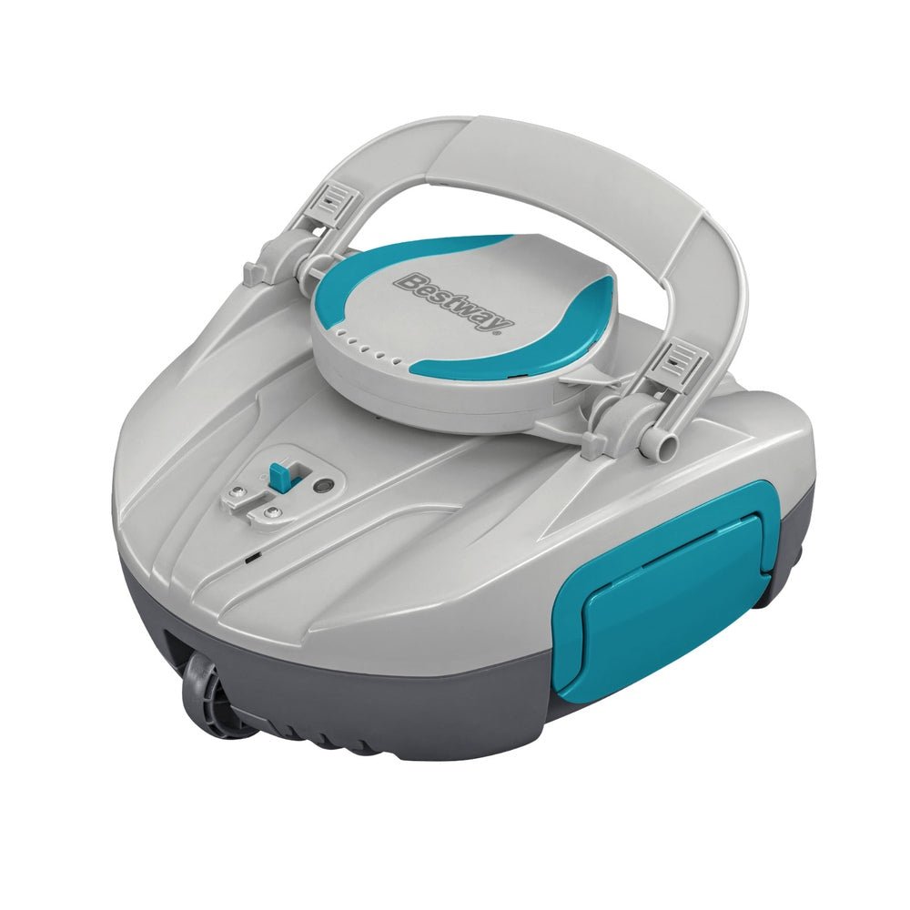 Bestway Robotic Pool Cleaner Cordless Automatic Robot Clean Swimming Pools Floor | Outdoorium