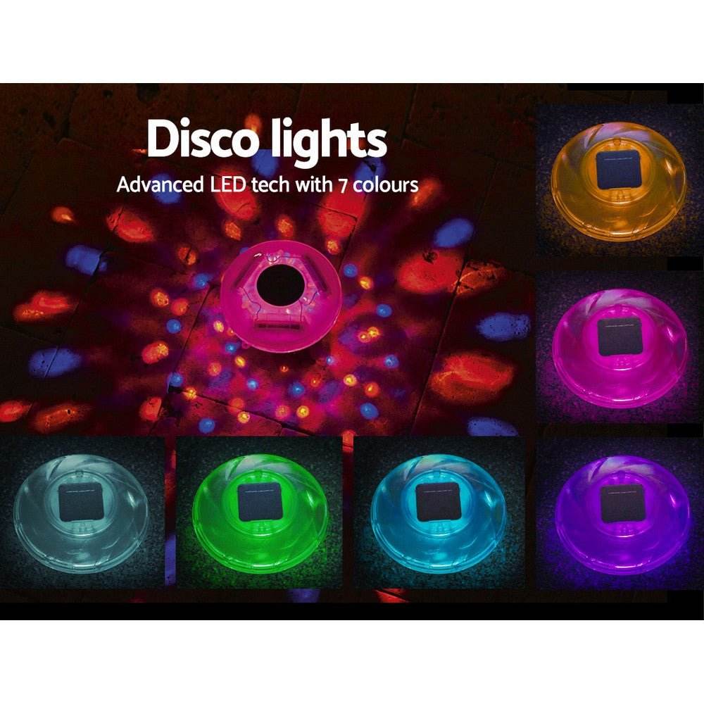 Bestway Solar Float Lamp LED Lamps Multi Color Float For Pool Pools | Outdoorium
