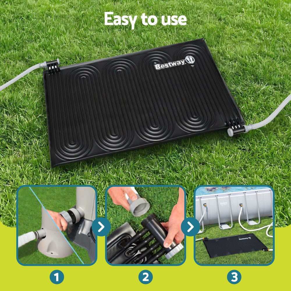 Bestway Solar Pool Heater Pad 110x171cm Boost Swimming Pool 3 - 5°C Warmer | Outdoorium