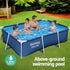 Bestway Swimming Pool 259x170x61cm Steel Frame Above Ground Pools 2300L - Outdoorium