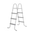 Bestway Swimming Pool 404x201x100cm Steel Frame Above Ground Pools Filter Pump Ladder 6478L - Outdoorium
