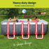Bestway Swimming Pool 412x201x122cm Steel Frame Pool Set w/Pump Ladder | Outdoorium