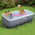 Bestway Swimming Pool 412x201x122cm Steel Frame Pool Set w/Pump Ladder | Outdoorium