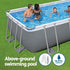 Bestway Swimming Pool 549x274x122cm Steel Frame Above Ground Pools Filter Pump Ladder 14812L | Outdoorium