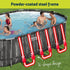 Bestway Swimming Pool Steel Frame Pool Set 6.1x3.66m w/ Filter Pump Ladder Cover | Outdoorium
