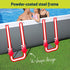 Bestway Swimming Pool Steel Frame Pool Set w/ Filter Pump Ladder Cover 488x244cm | Outdoorium