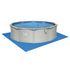 Bestway Swimming Pool Steel Frame Round Pool Set 457cm w/ Filter Ladder 17430L | Outdoorium