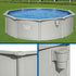 Bestway Swimming Pool Steel Frame Round Pool Set 457cm w/ Filter Ladder 17430L | Outdoorium