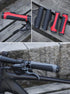 Bicycle Grips MTB Road Bike Double Lock Rubber Handlebar Grips Anti - Slip Rock Bros BLACK | Outdoorium