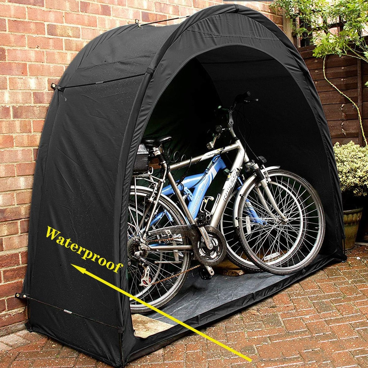 Bike Cover Storage Tent Durable Waterproof Anti - Dust Foldable Outdoor Tools Storage Shed - Outdoorium