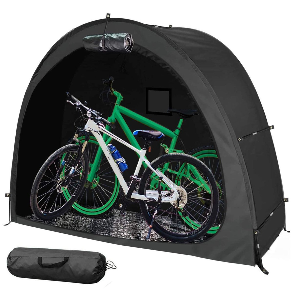 Bike Cover Storage Tent Durable Waterproof Anti - Dust Foldable Outdoor Tools Storage Shed - Outdoorium