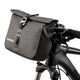 Bike Roll Bag Handlebar Panniers MTB Road Hyybrid Cruiser Commute Bike Scooter Large 5 - 6L Capacity Waterproof Adjustable Straps Rockbros | Outdoorium