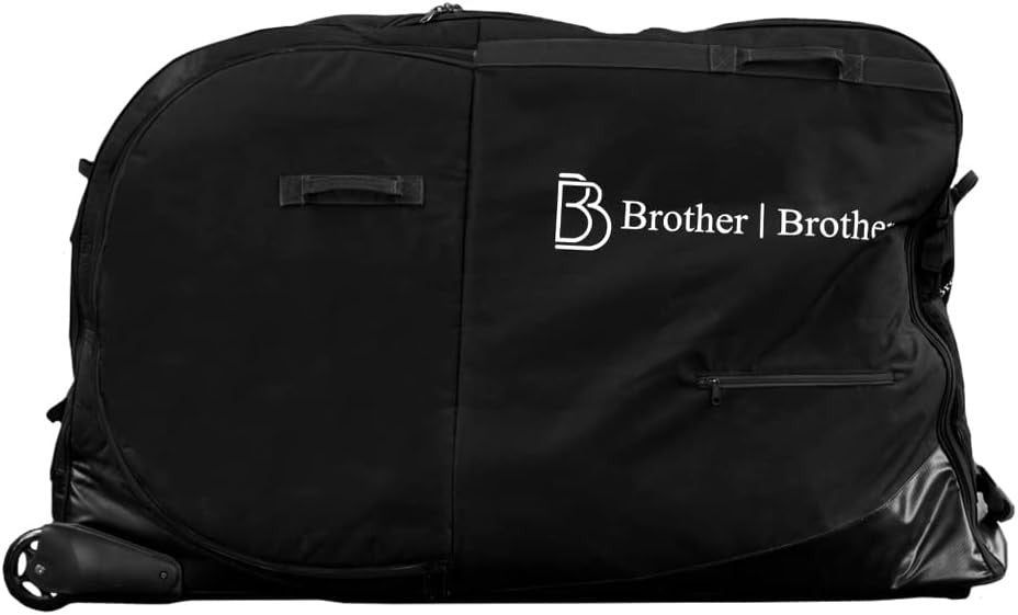 BROTHER BROTHER Bike Travel Bag Case Plane Boat Shipping Transport, Fits Cross Country All Mountain Bike, MTB, TT, Road Triathlon Bike 29er 700c - Outdoorium