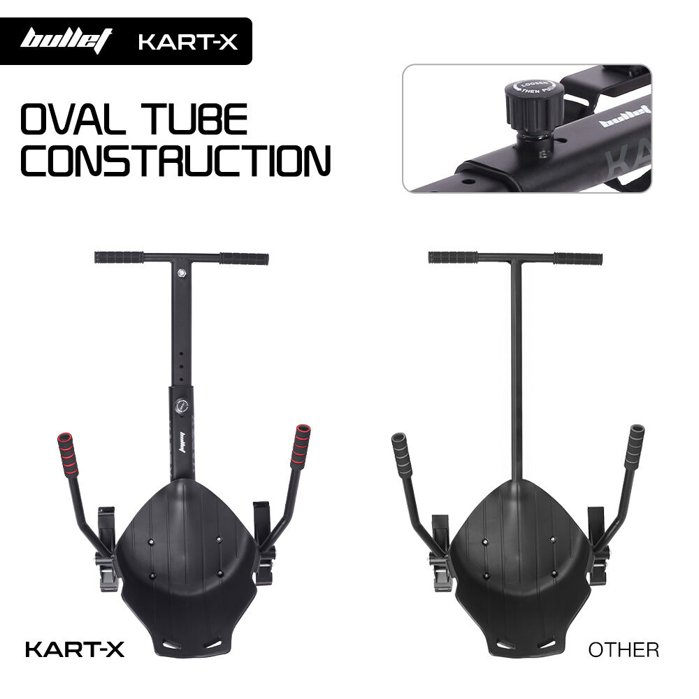 BULLET KART - X Hoverboard Seat Attachment, for 6.5" 8" 10" models, Adjustable Length Frame | Outdoorium