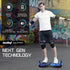 BULLET SX - 2000 Hoverboard Scooter, 500W Brushless, Superior Self Balancing System, UL Certified, LED Lights, Blue Galaxy | Outdoorium