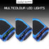 BULLET SX - 2000 Hoverboard Scooter, 500W Brushless, Superior Self Balancing System, UL Certified, LED Lights, Blue Galaxy | Outdoorium
