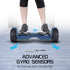 Bullet SX - 4500 Hoverboard Scooter, 8.5" Wheels, 700W Brushless, Superior Self Balancing System, UL Certified, LED Lights, Carry Bag, Navy Blue | Outdoorium