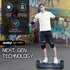 Bullet SX - 4500 Hoverboard Scooter, 8.5" Wheels, 700W Brushless, Superior Self Balancing System, UL Certified, LED Lights, Carry Bag, Navy Blue | Outdoorium
