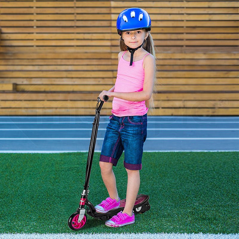 BULLET ZPS Kids Electric Scooter 140W Children Toy Pink Girls Battery Ride | Outdoorium