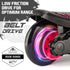BULLET ZPS Kids Electric Scooter 140W Children Toy Pink Girls Battery Ride | Outdoorium