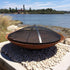 Cauldron Cast Iron Fire Pit - 100cm - Outdoorium