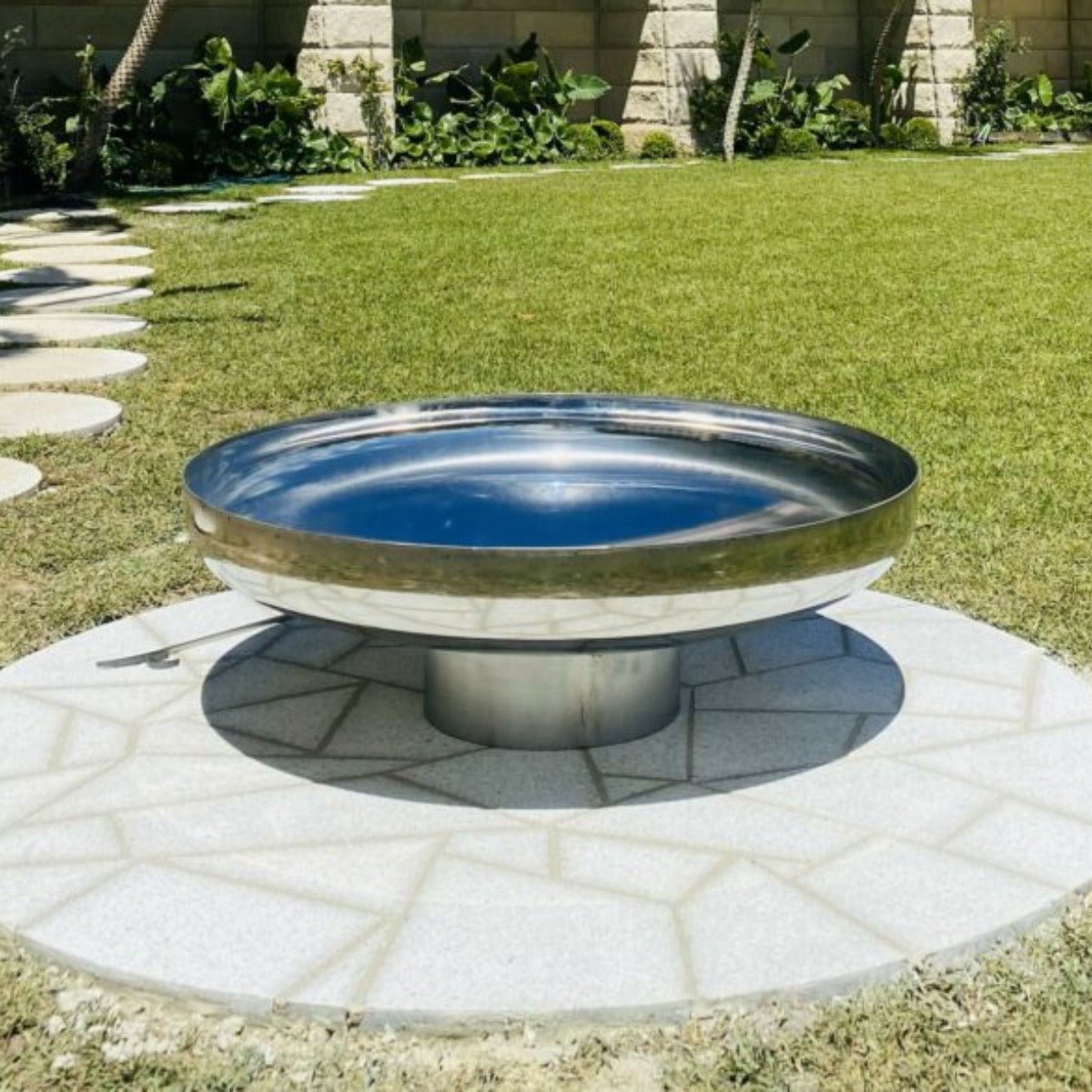 Cauldron Stainless Steel Fire Pit 80cm - Outdoorium