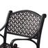Cherise Cast Aluminium Chairs with Cushions (1 pair) | Outdoorium