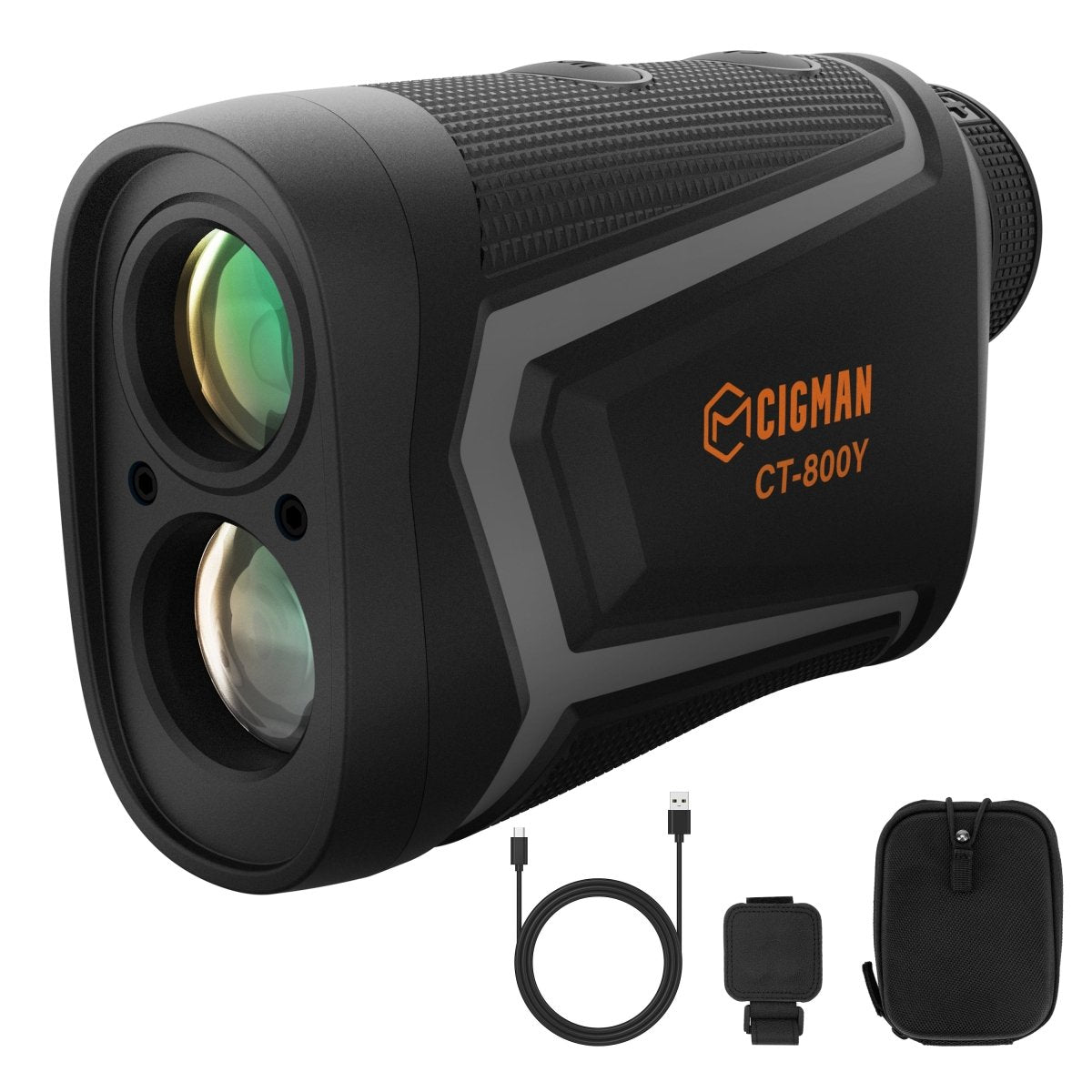 CIGMAN Golf Range Finder 800 Yards Laser Golf Rangefinder with Slope CT - 800Y - Outdoorium