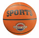 Classic Rubber Basketball Training Standard Size Downtown for NBA - Black/Orange | Outdoorium