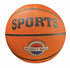 Classic Rubber Basketball Training Standard Size Downtown for NBA - Black/Orange | Outdoorium
